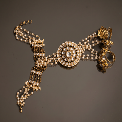 Ruhani Gulmohar Bracelet