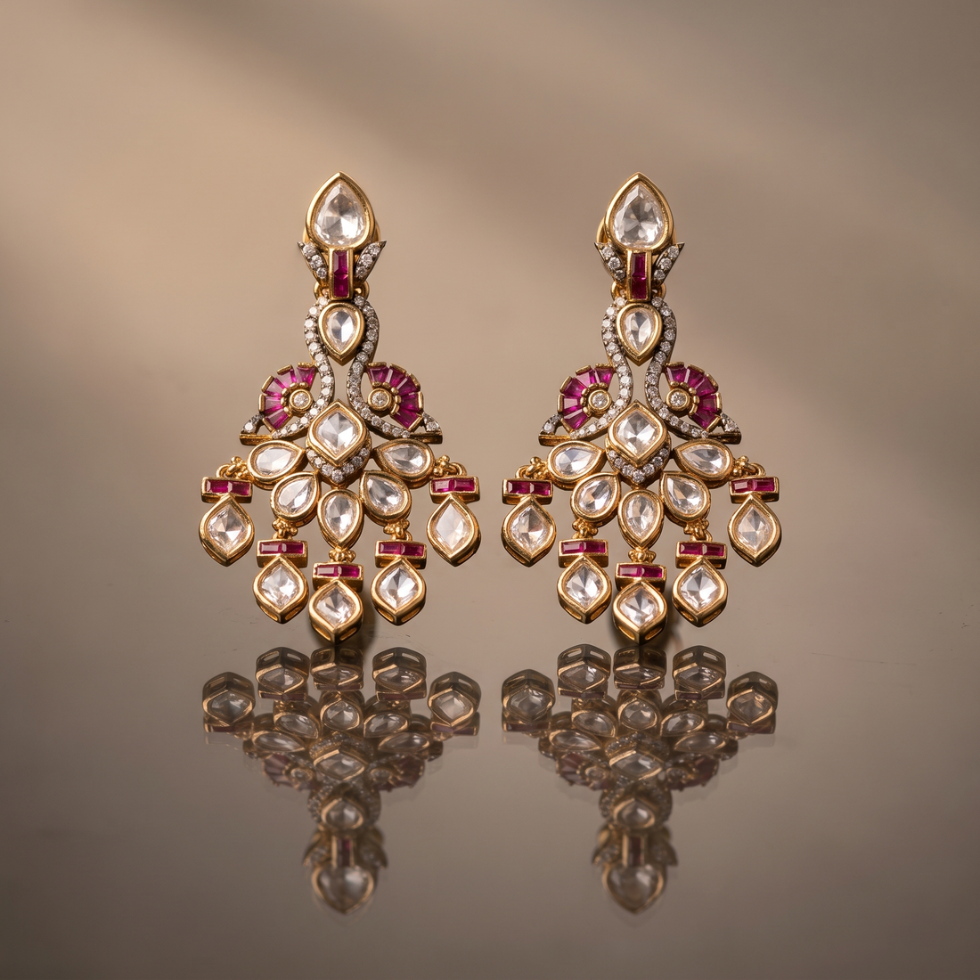 Saheli Kundan Earrings