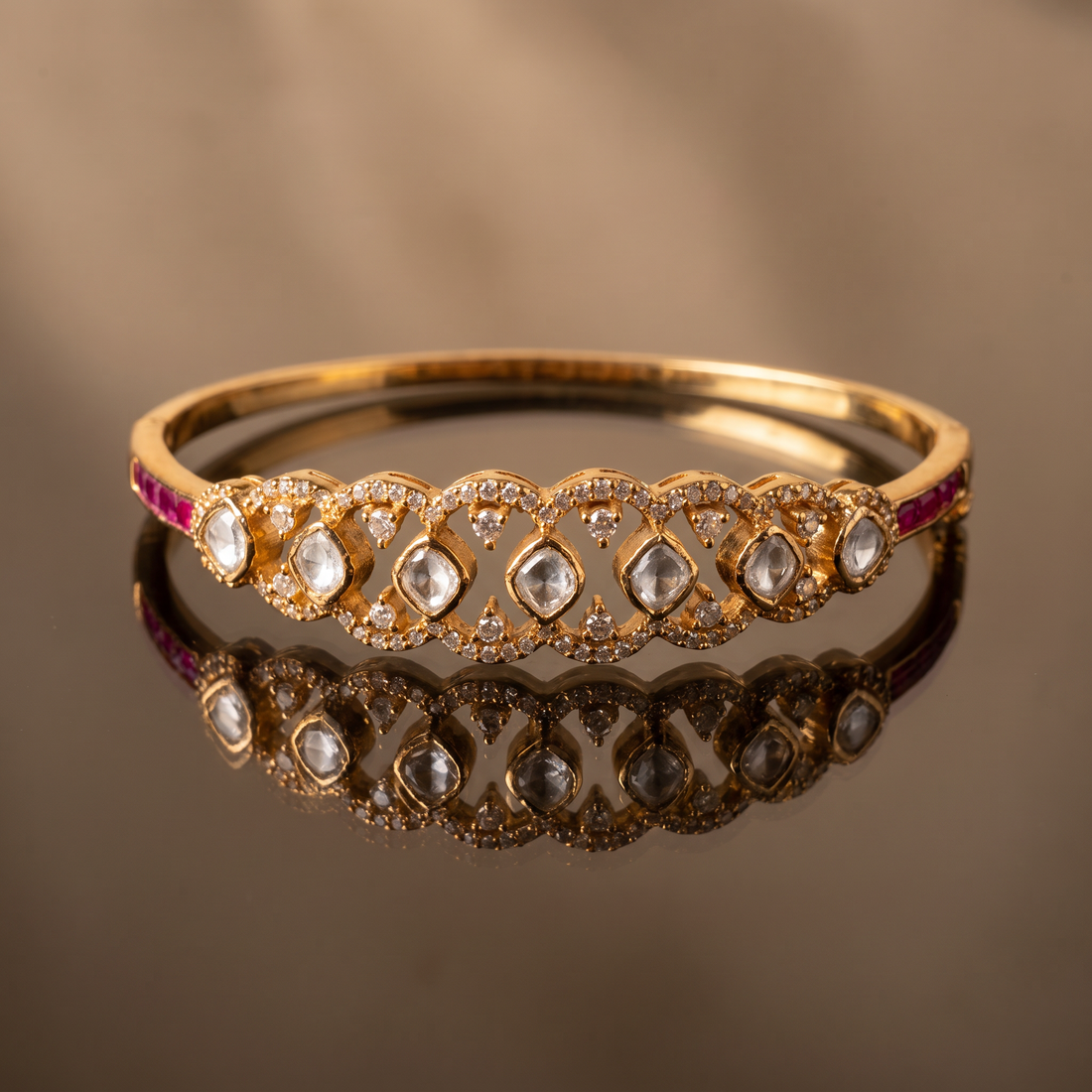 Samaira Kundan Bracelet