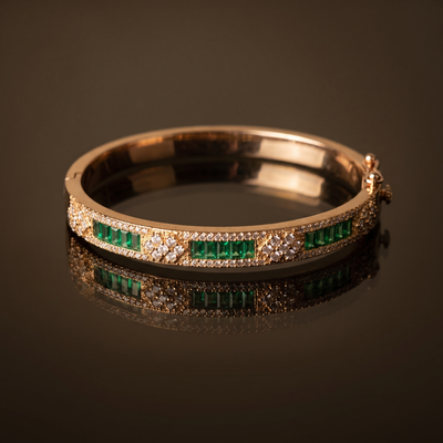 Shivanshika Bracelet - Green