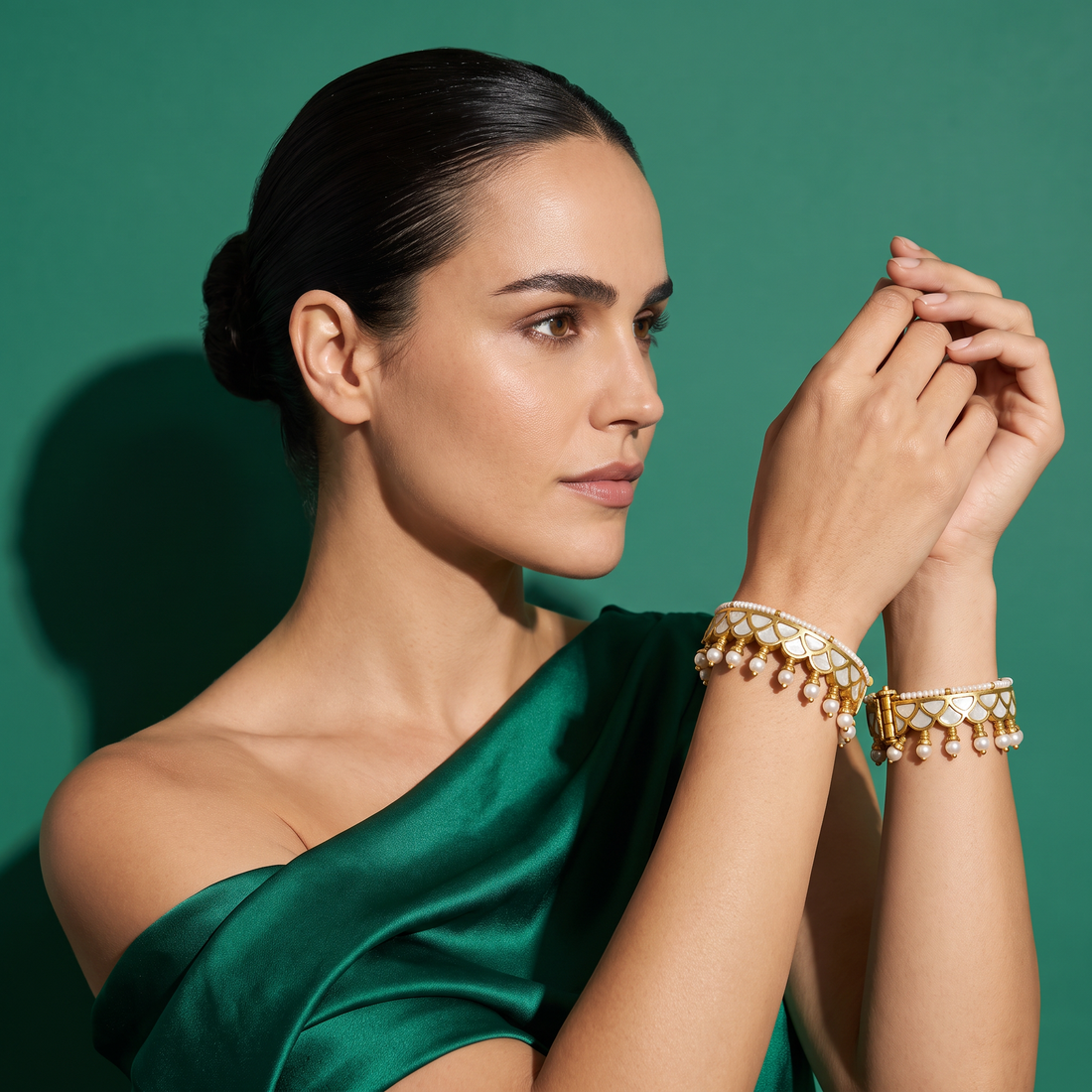 Shukti Pearl Kada