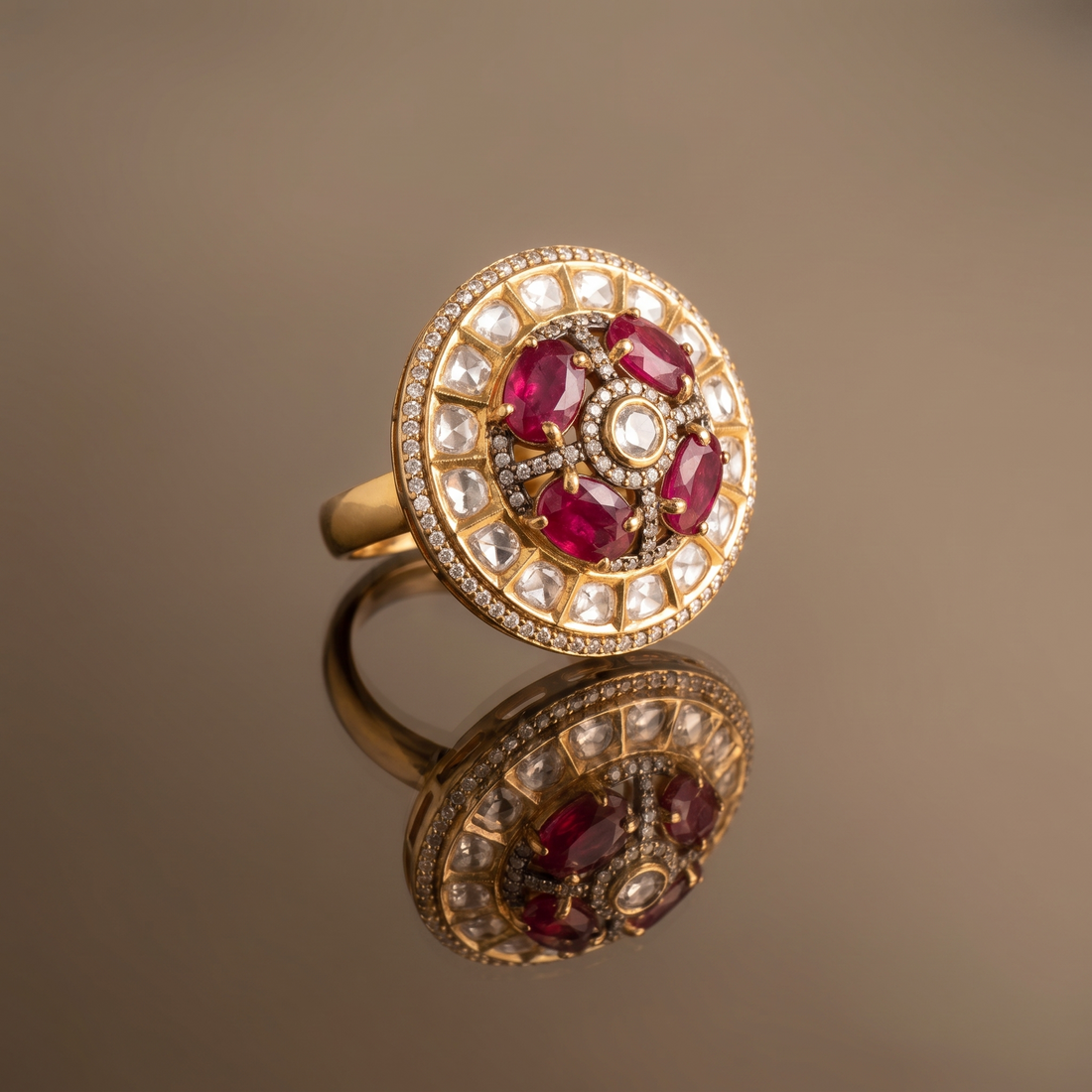 Sira Jewel Mosaic Ring