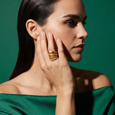 Takshika Serpent Ring