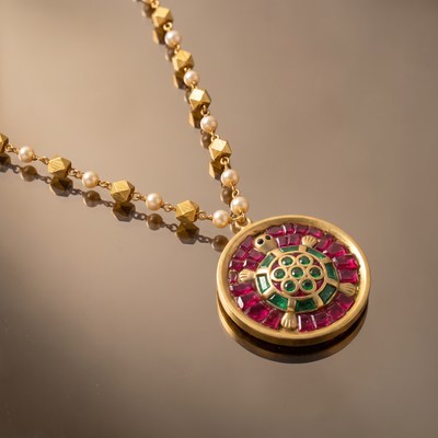 Tavira Turtle Pendant Necklace
