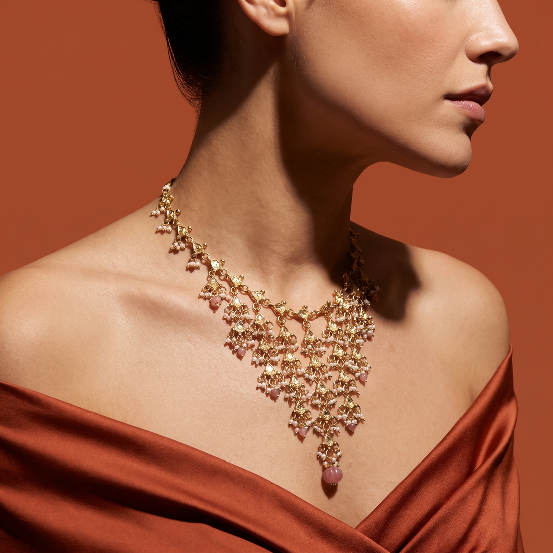 Virelle Gulmohar Necklace