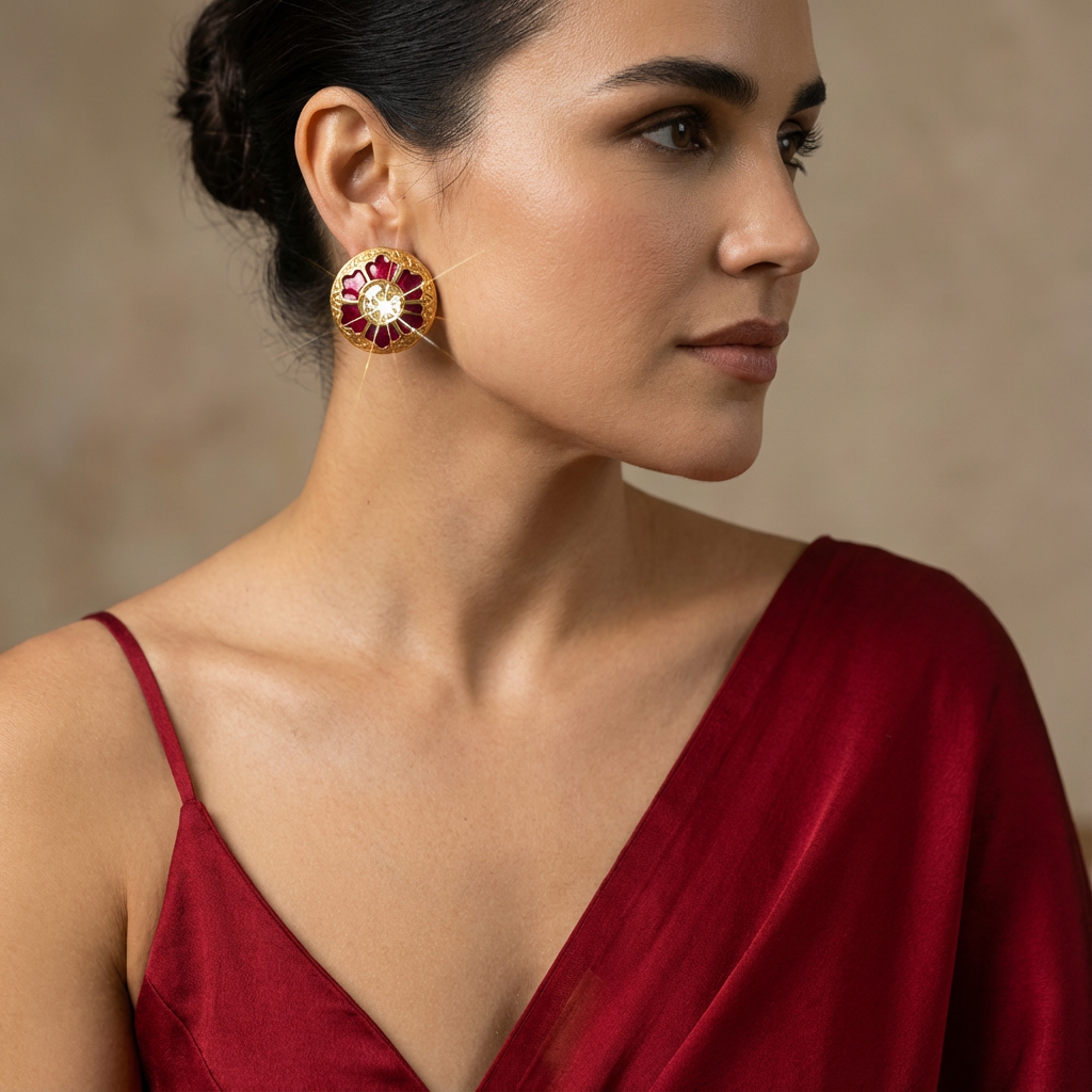 Chroma Halo Studs
