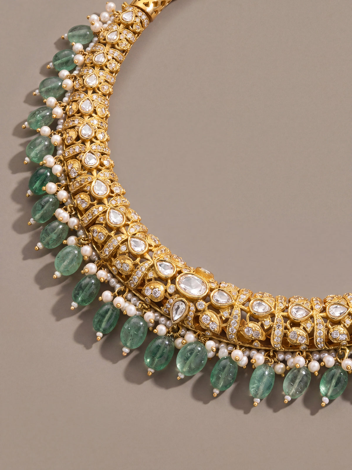 Vayra Kundan Hasli Necklace