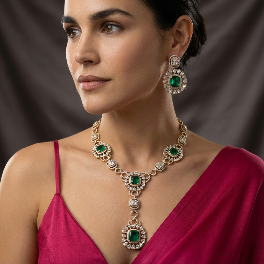 Vantara Emerald Set