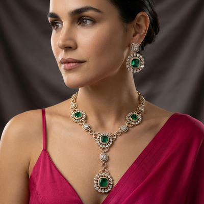 Vantara Emerald Set