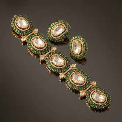 Elowen Emerald Choker Set