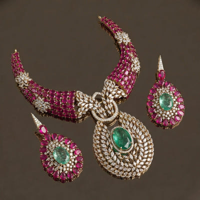 Pandora Necklace Set – artisan Indian jewelry by Ozel