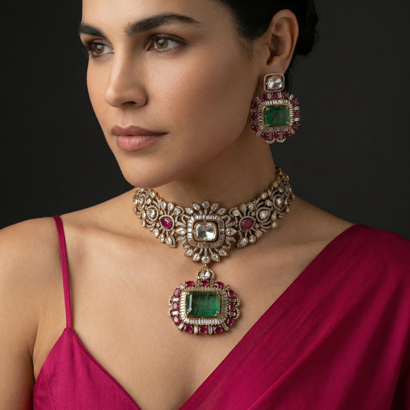 Strata Choker Necklace