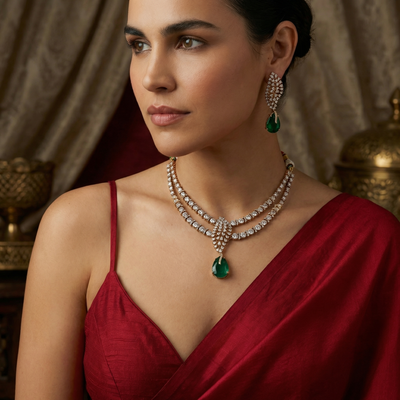 Noorina Pendant Necklace Set