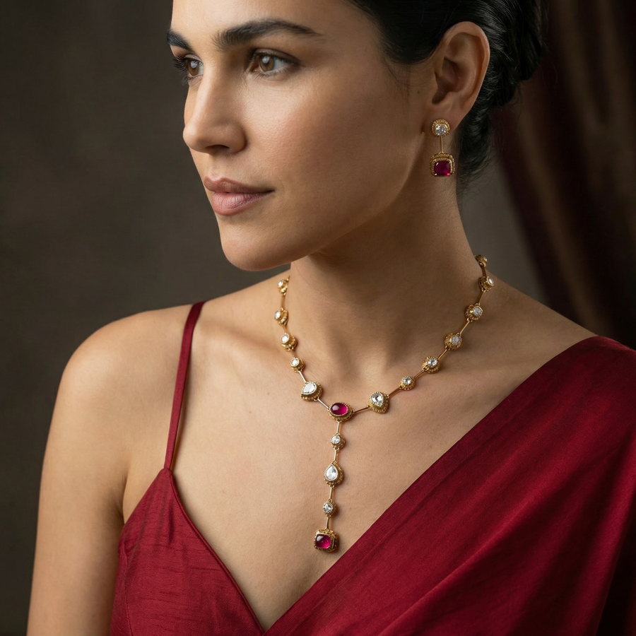 Raha Minimal Necklace Set