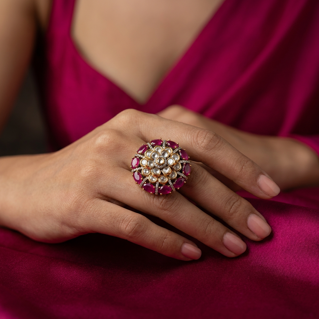 Gul cocktail ring
