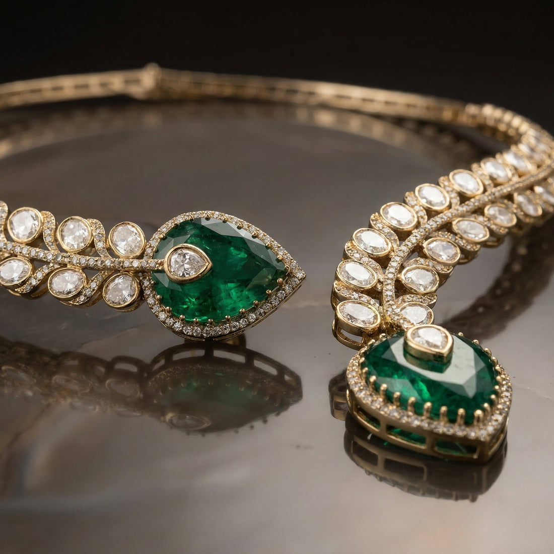 Vinaya Necklace Set – artisan Indian jewelry by Ozel