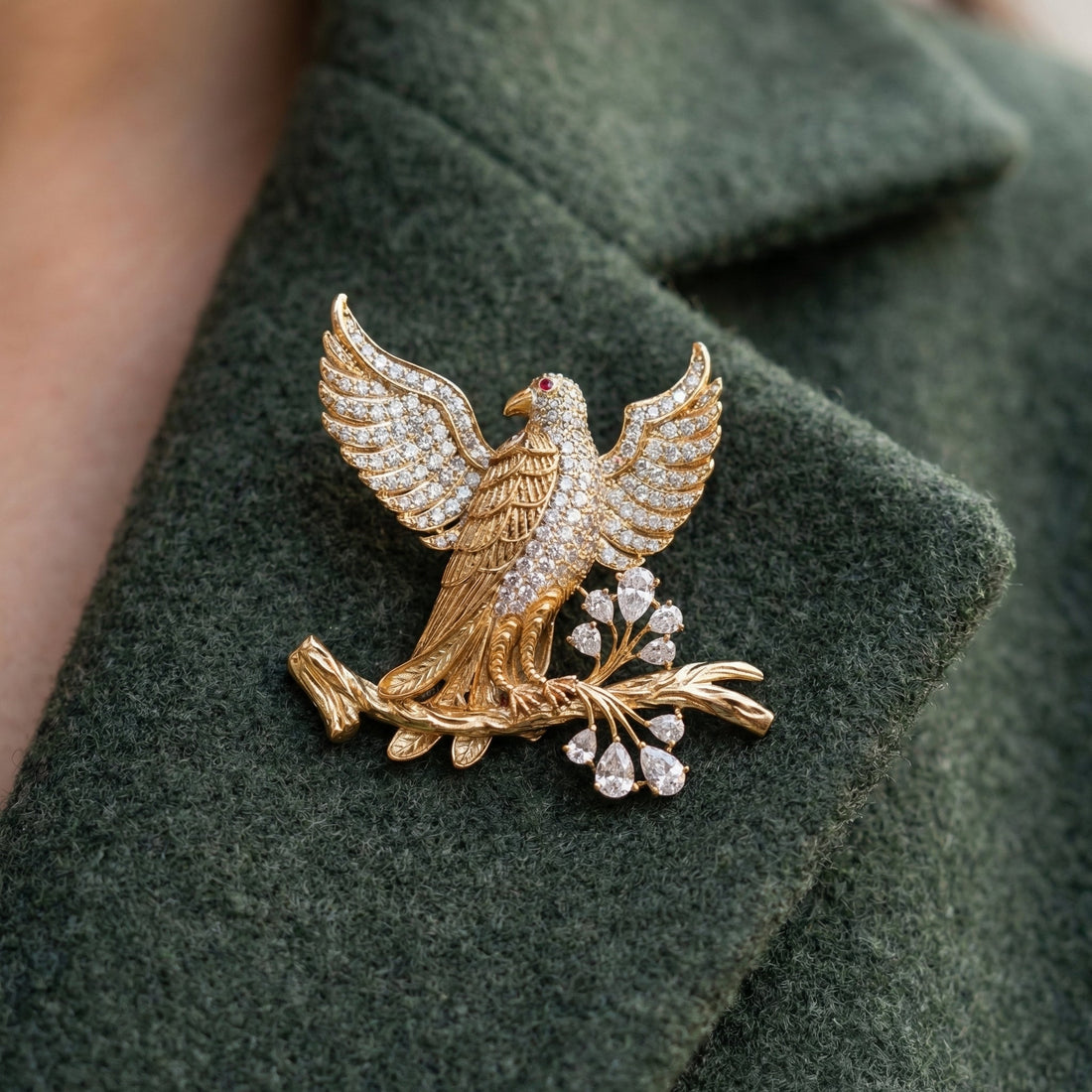 Pakshi Brooch