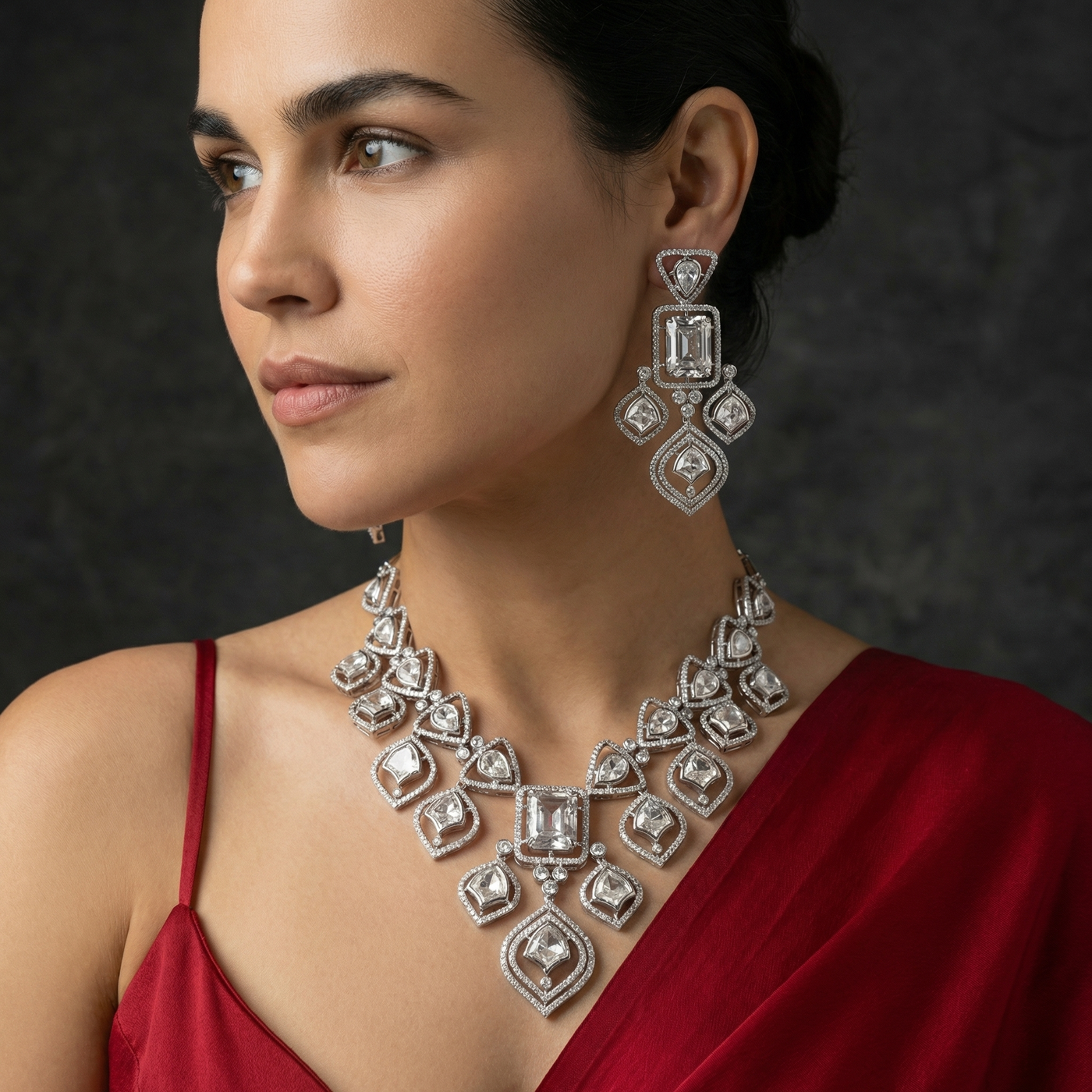 Prism AD Regal Set – handcrafted prism AD jewelry by Ozel