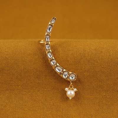 Devanshi Kundan Ear Cuff