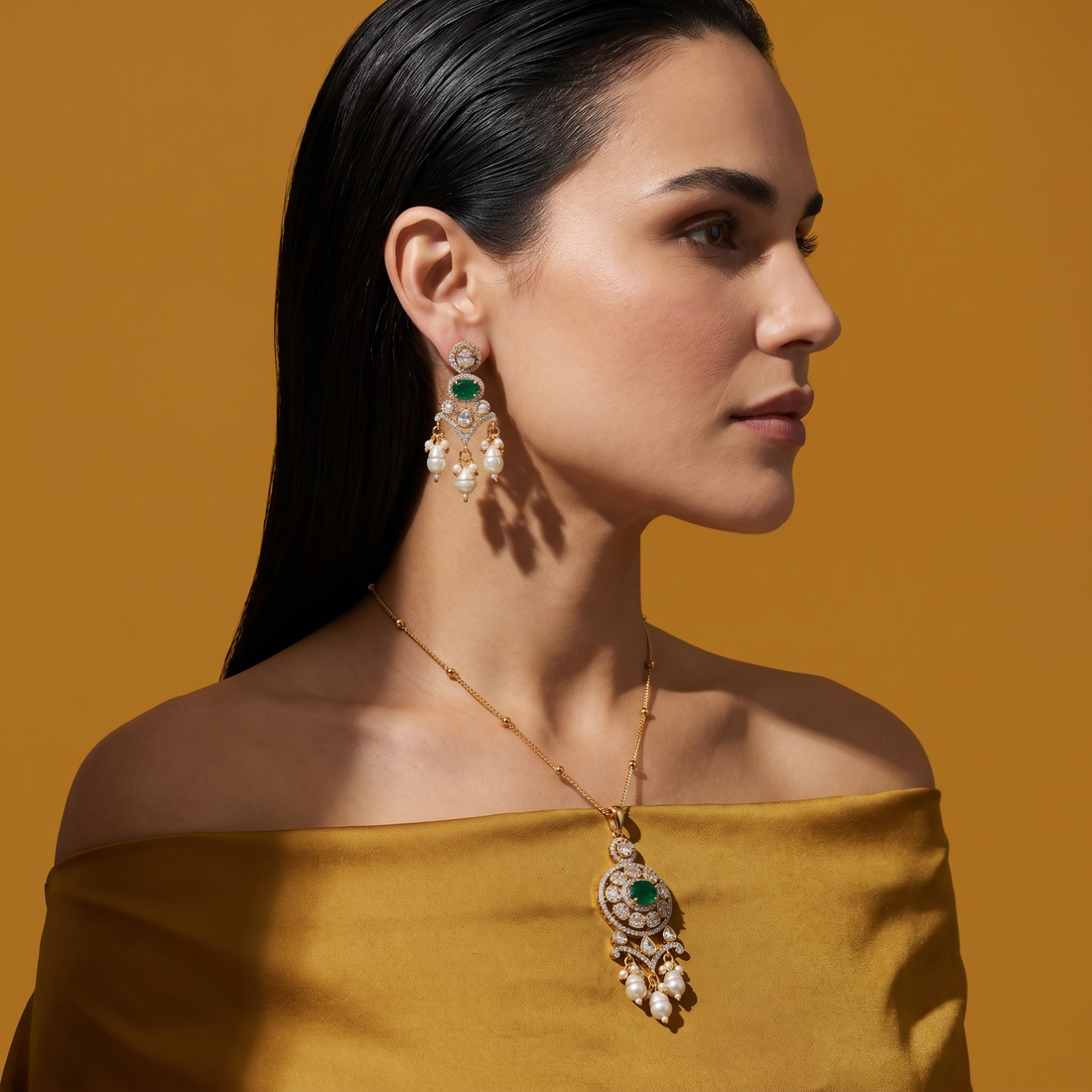 Farzana Celestial Necklace Set