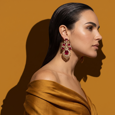 Zafira Bloom Statement Earrings