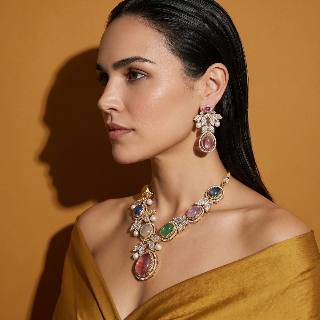 Clair de Perle Pastel Necklace Set