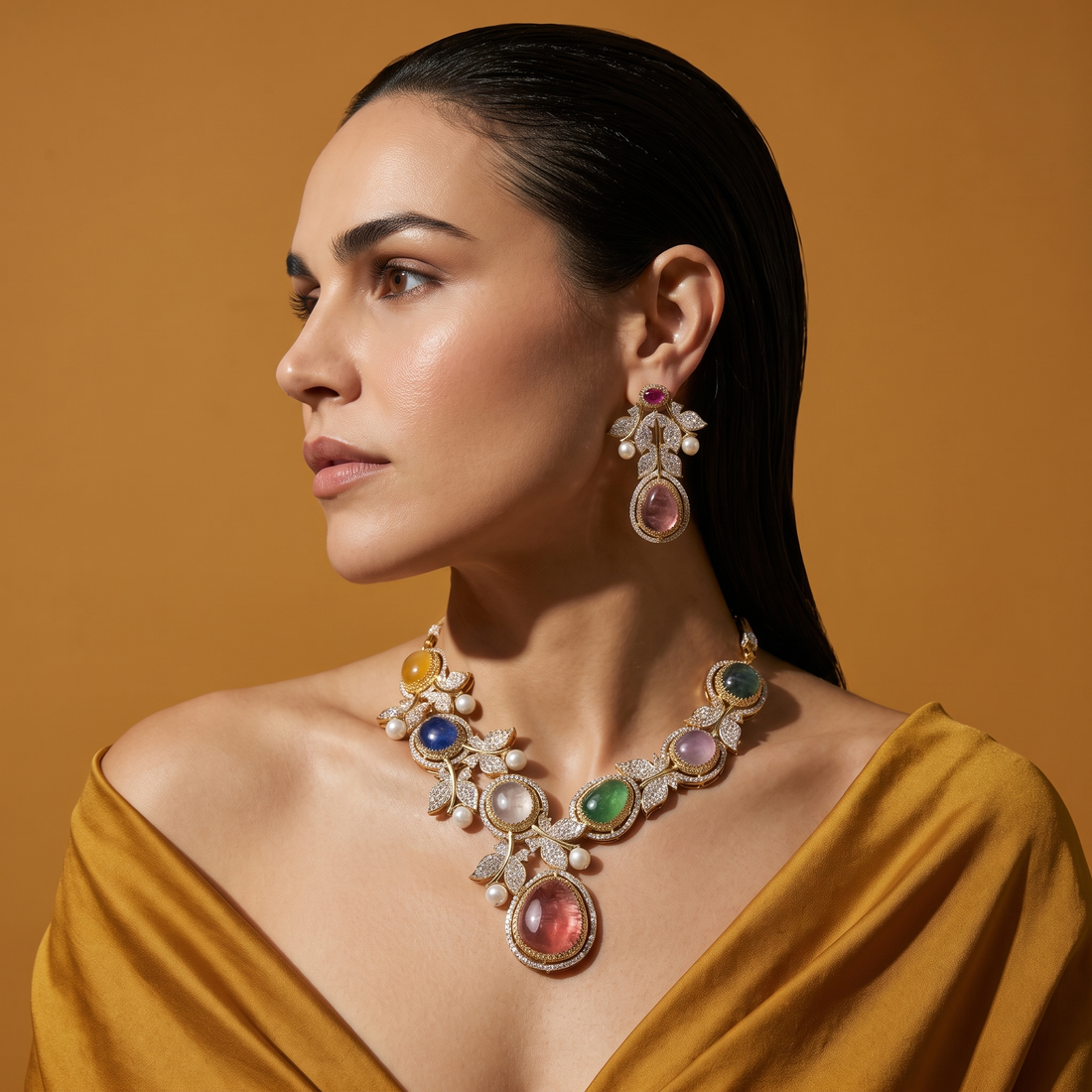 Clair de Perle Pastel Necklace Set