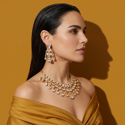 Santoor Shine Necklace Set
