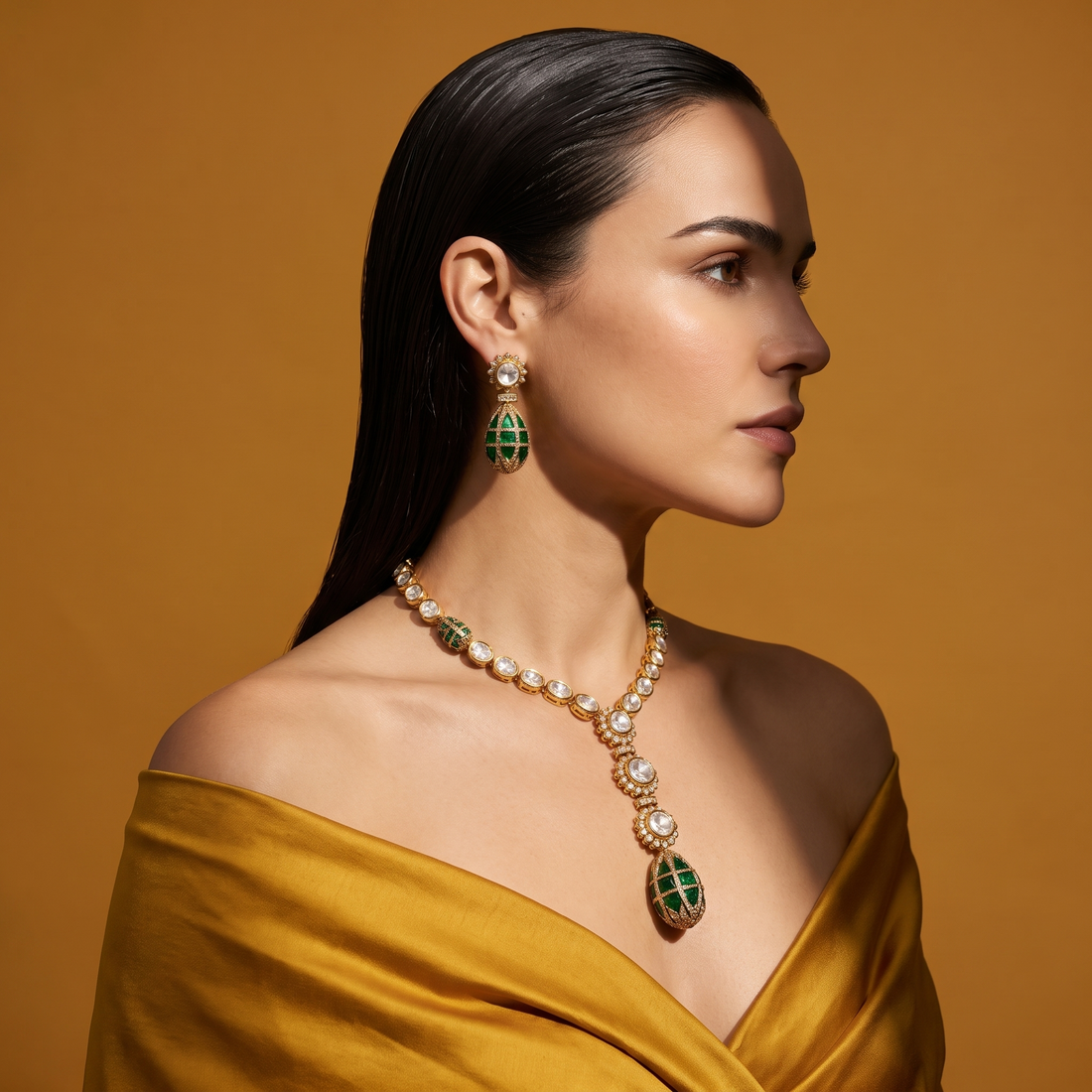 Trish Drop Necklace Set