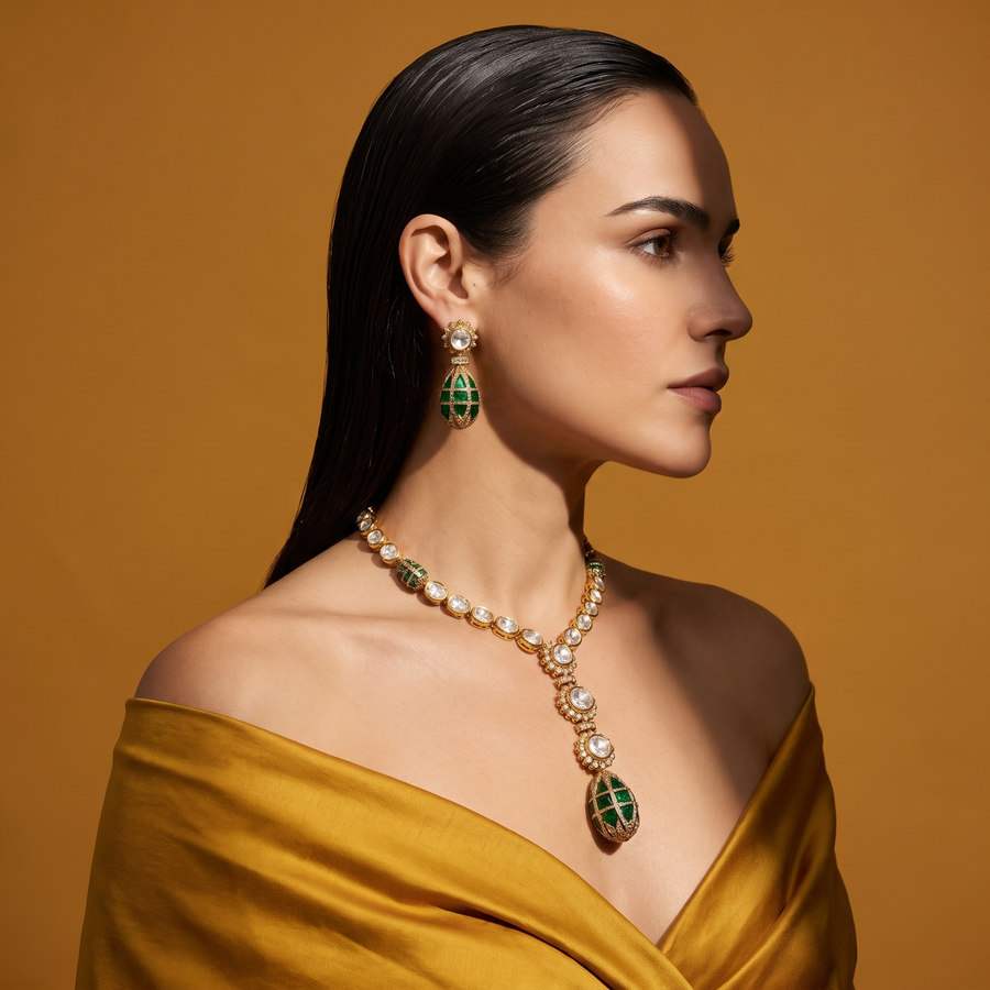 Trish Drop Necklace Set