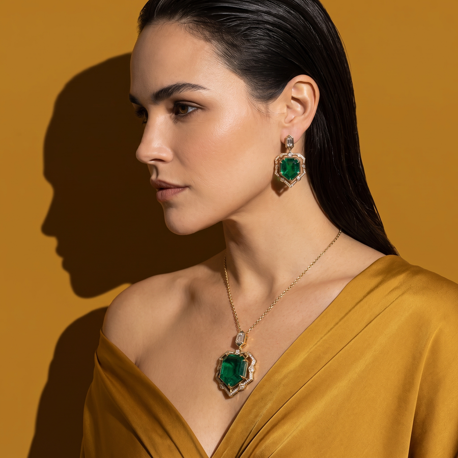 Zymera Pendant Set
