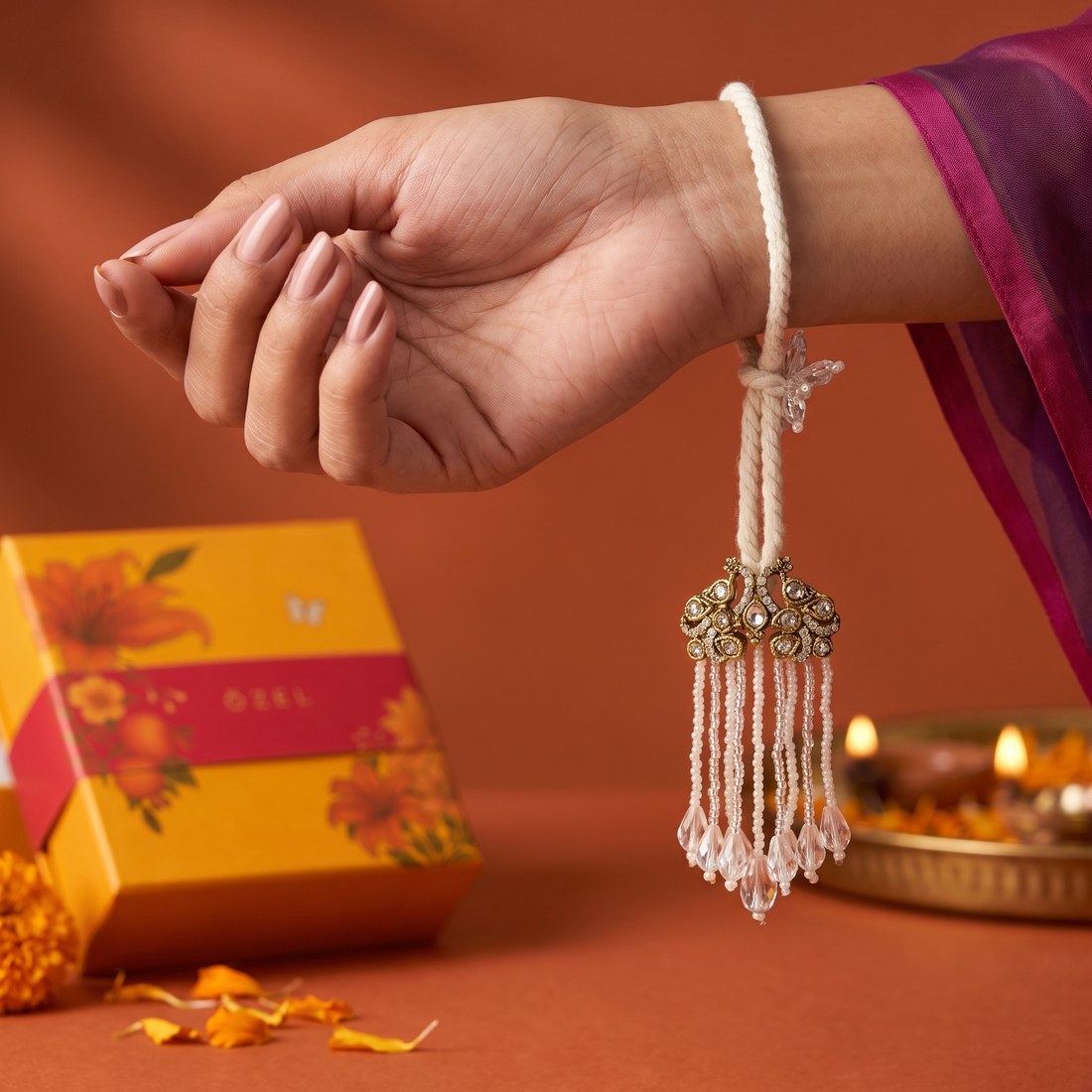 Rakhi Sets - Neelkanth and Haathi Rakhi and Lumba