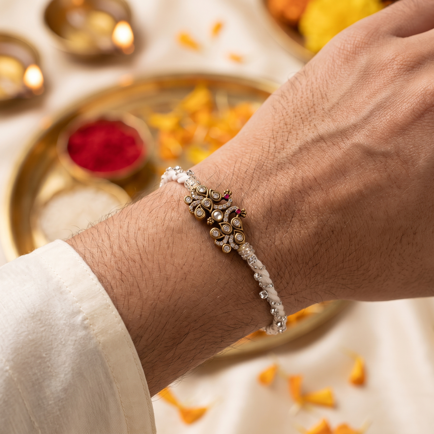 Rakhi Sets - Neelkanth and Haathi Rakhi and Lumba