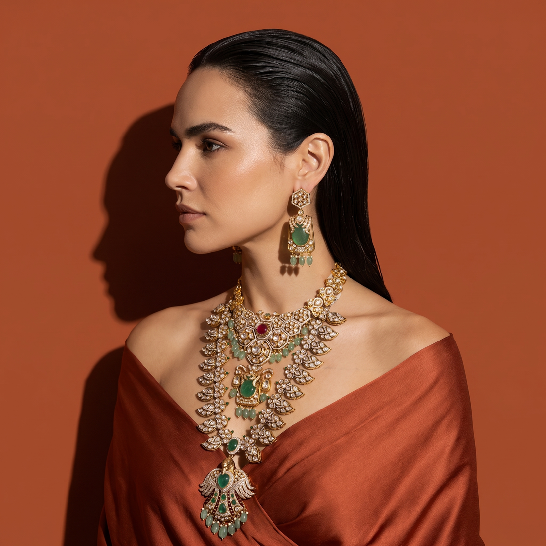 Shahmor Emerald Haar Set