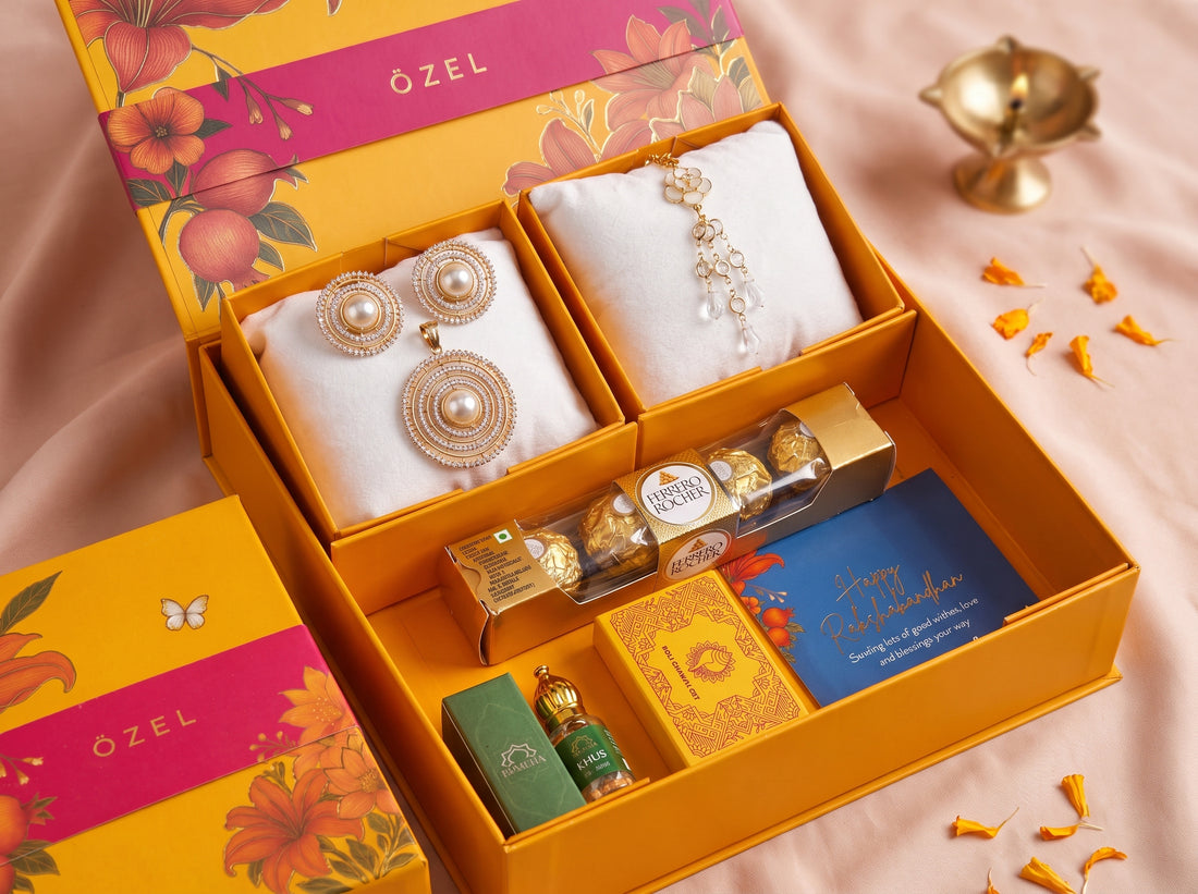 Shloka Rakhi lumba hamper for Sister/Sister in law