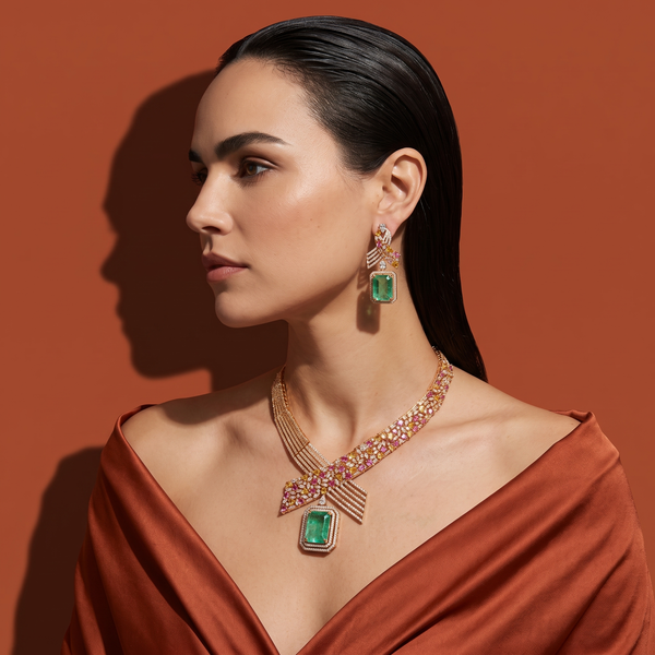 Dreya Bow Necklace Set