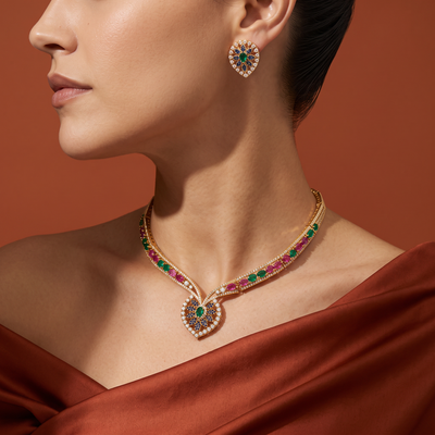 Moana Crest Necklace Set