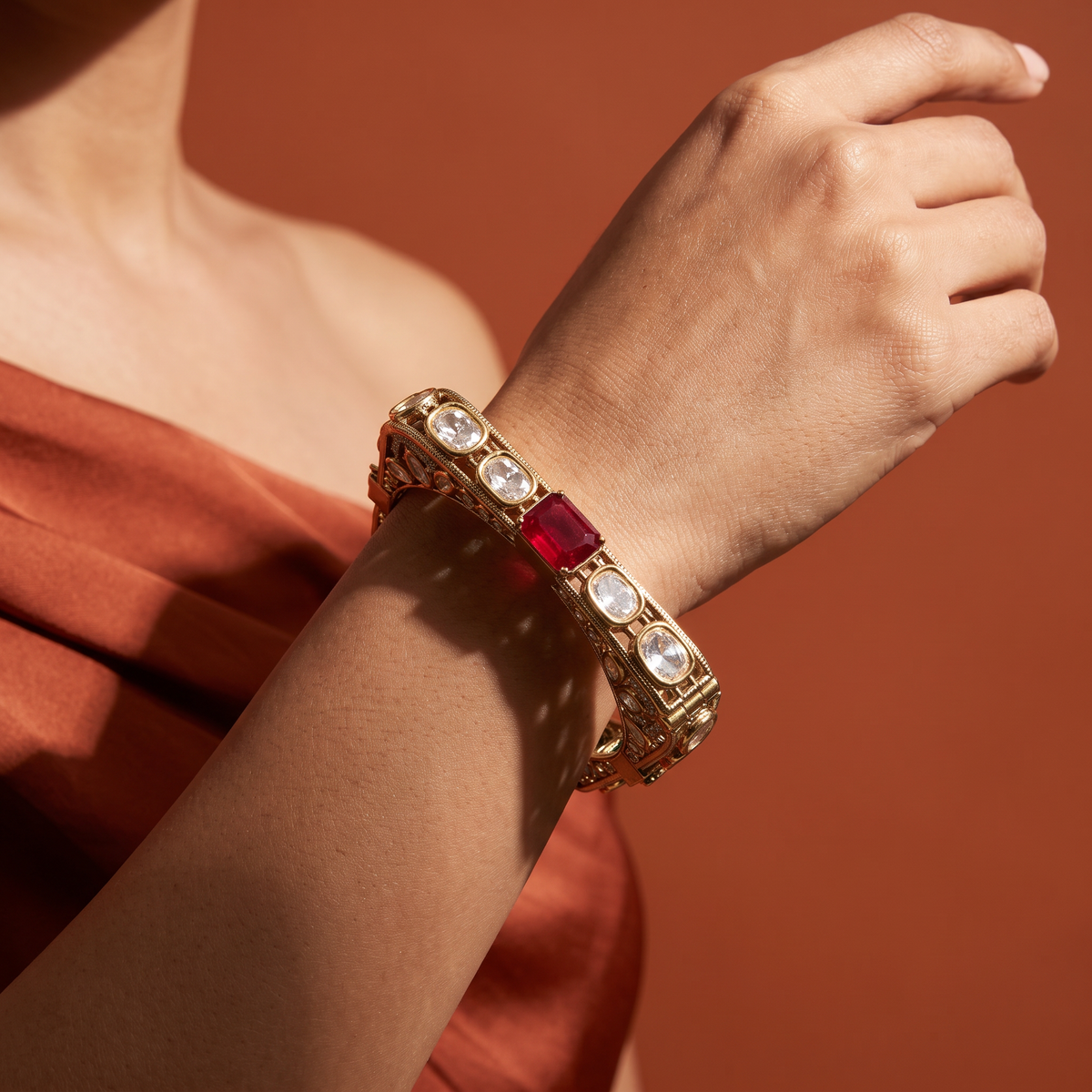 Zariya Emerald Luxe Bracelet