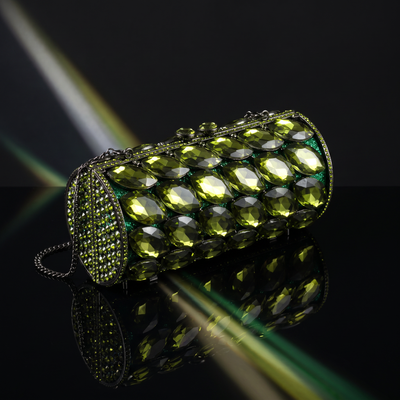 Aurora Prism Peridot Clutch