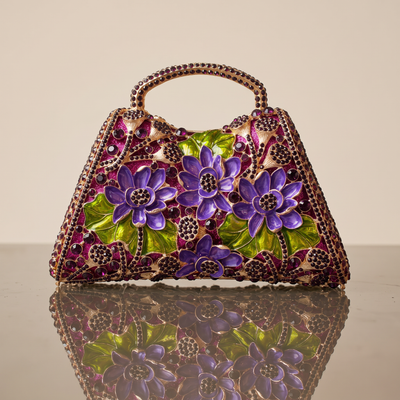 The Posy Bouquet Bag - Purple