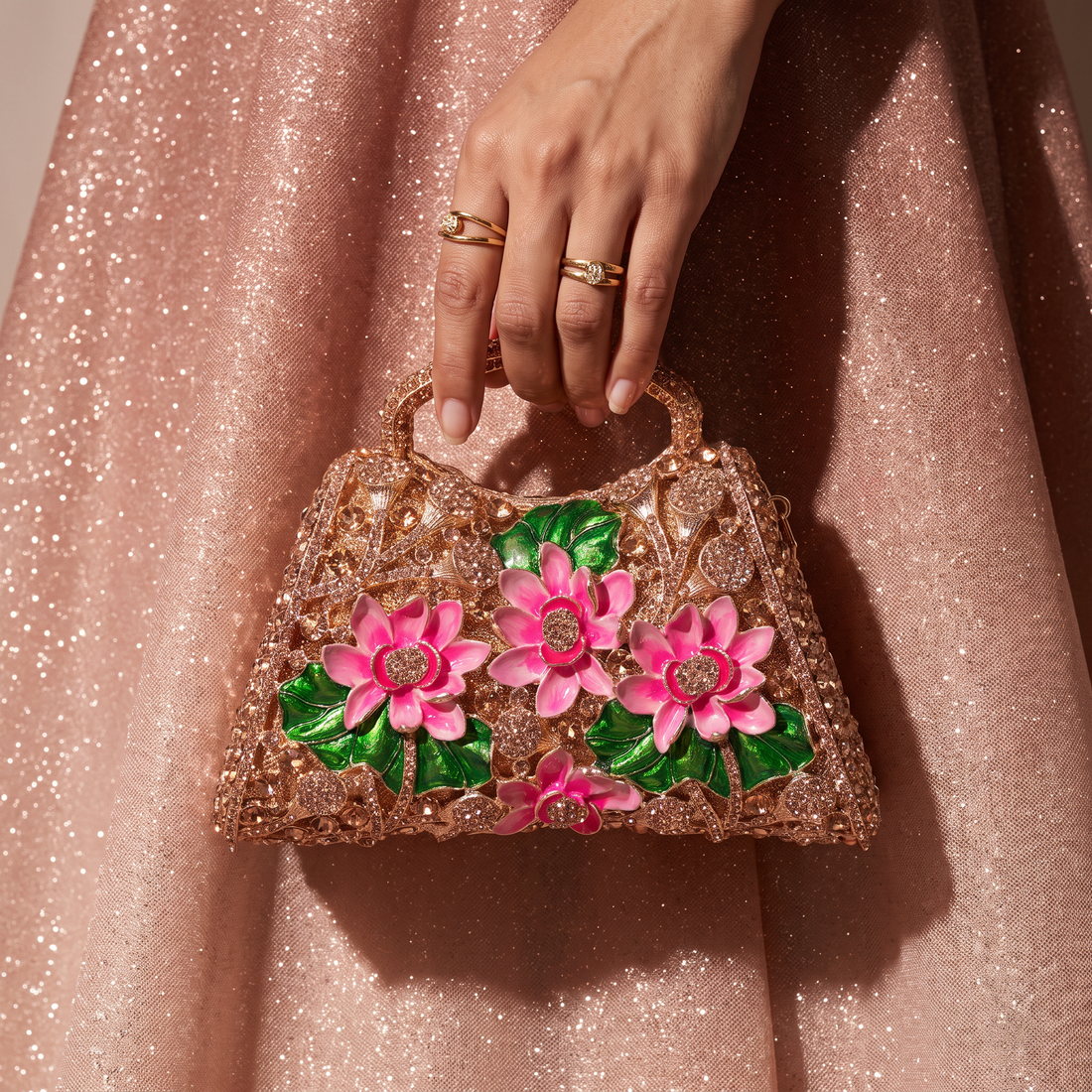 The Posy Bouquet Bag - Pink
