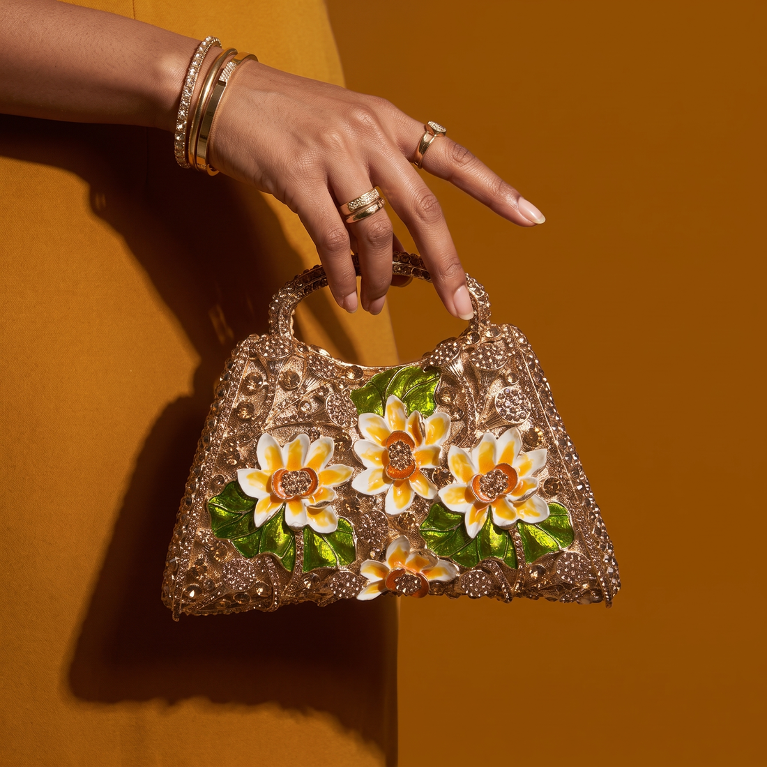 The Posy Bouquet Bag - Yellow