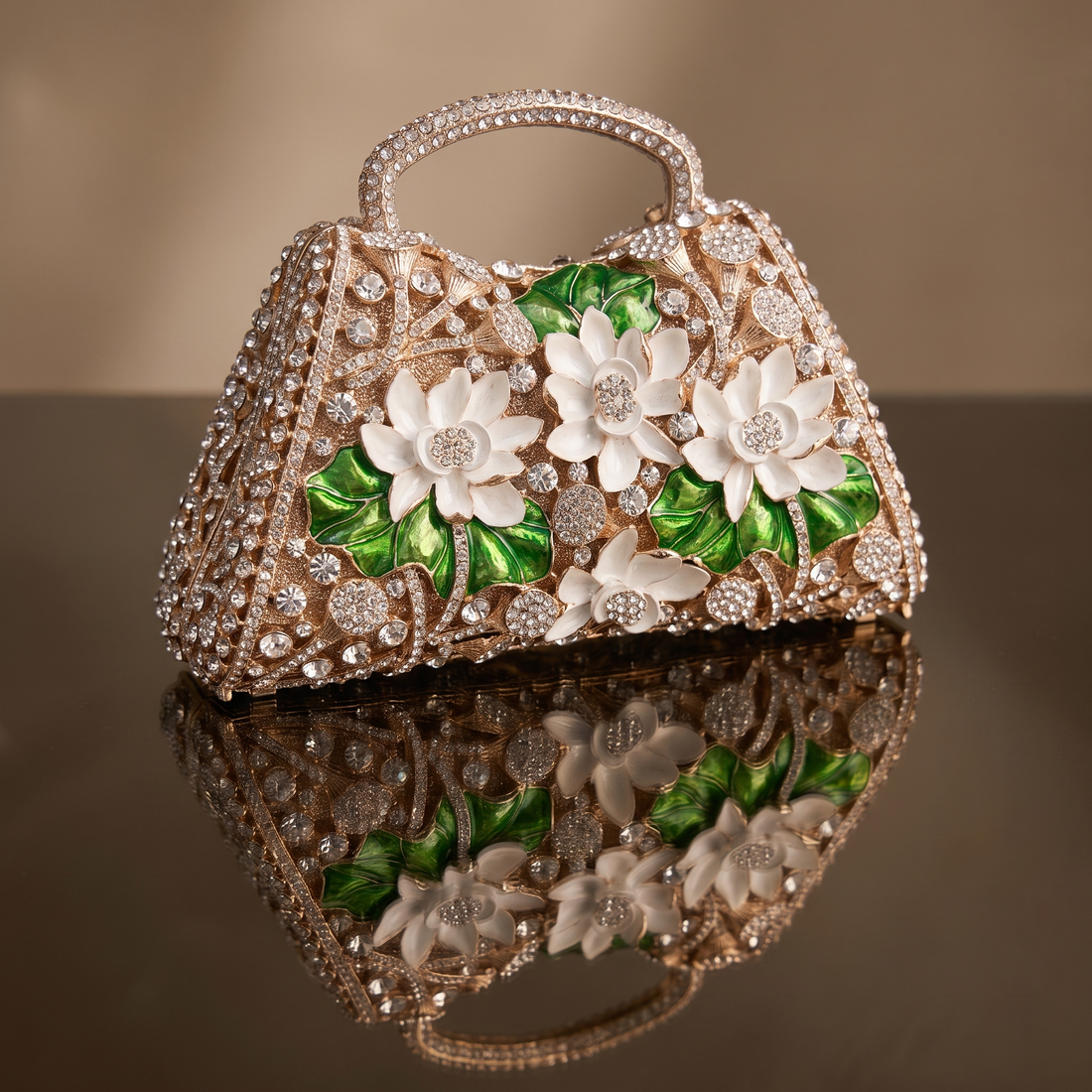 The Posy Bouquet Bag - White