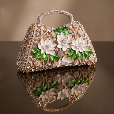 The Posy Bouquet Bag - White