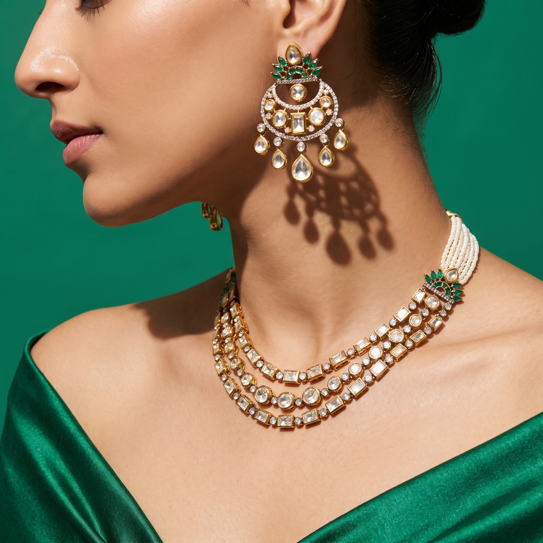 Polished Radiance Bracelet & Necklace Set