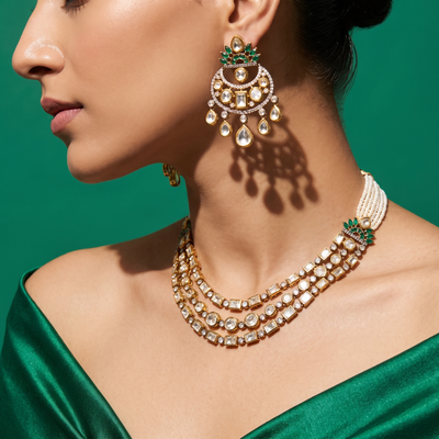 Polished Radiance Bracelet & Necklace Set