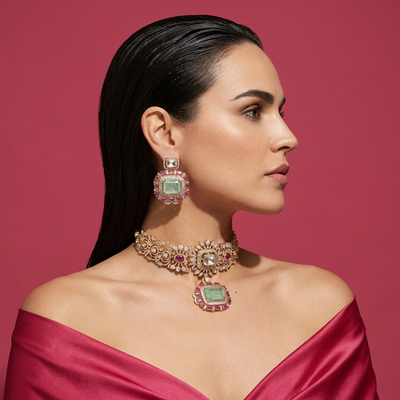 Strata Choker Necklace