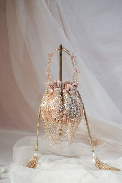 Dragon's Nest Shimmer Potli Bag - Ozel