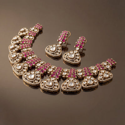 Rivara Ruby Necklace Set