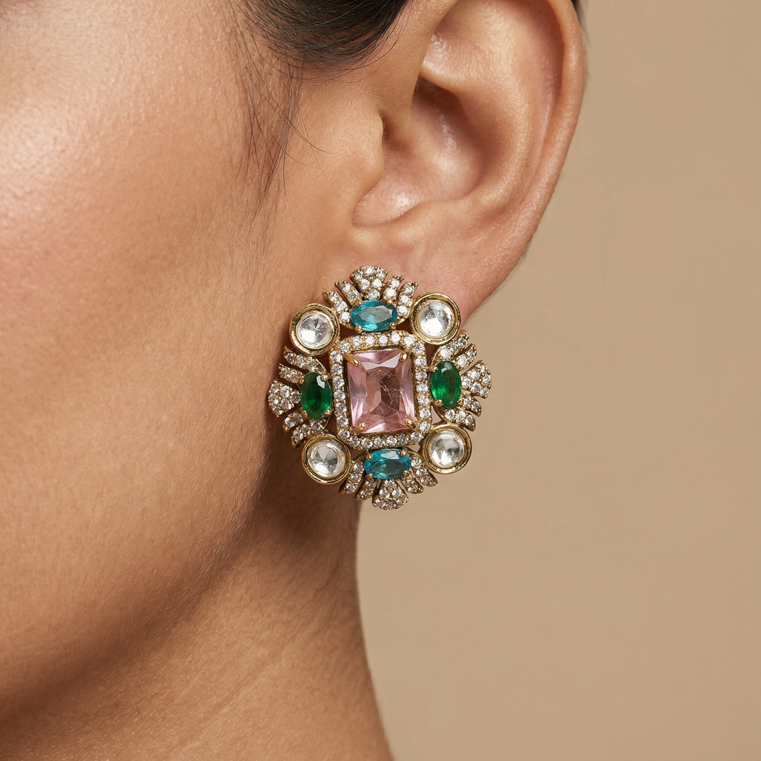 Sofia Navira Statement Earrings – bold statement earrings by Ozel